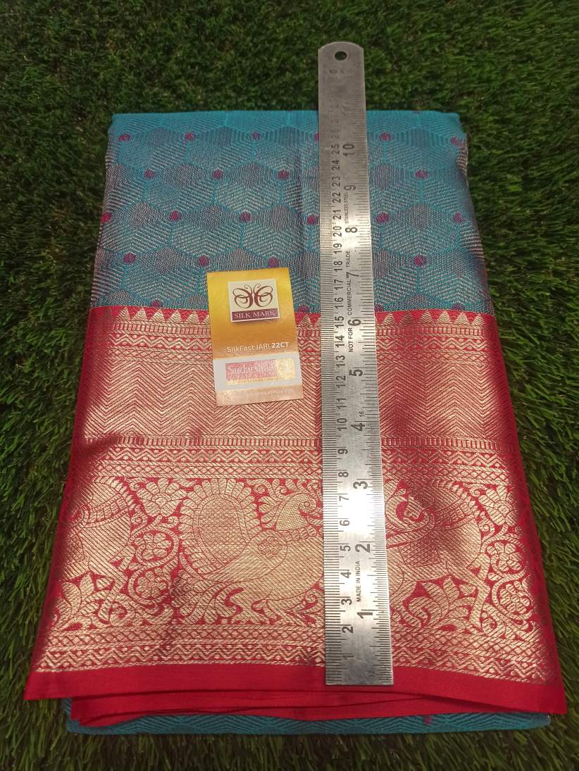 Pure Kanchipuram Silk Saree.