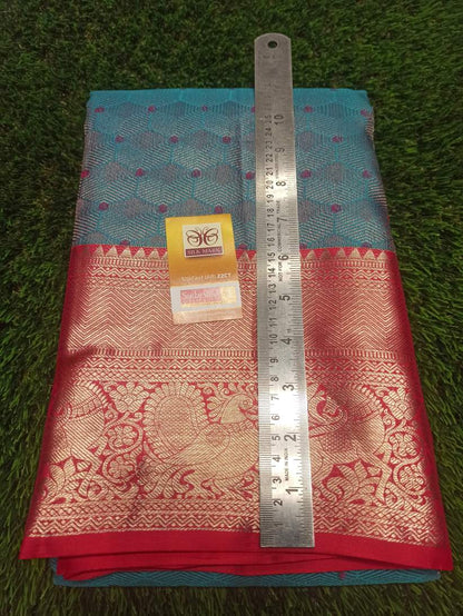 Pure Kanchipuram Silk Saree.