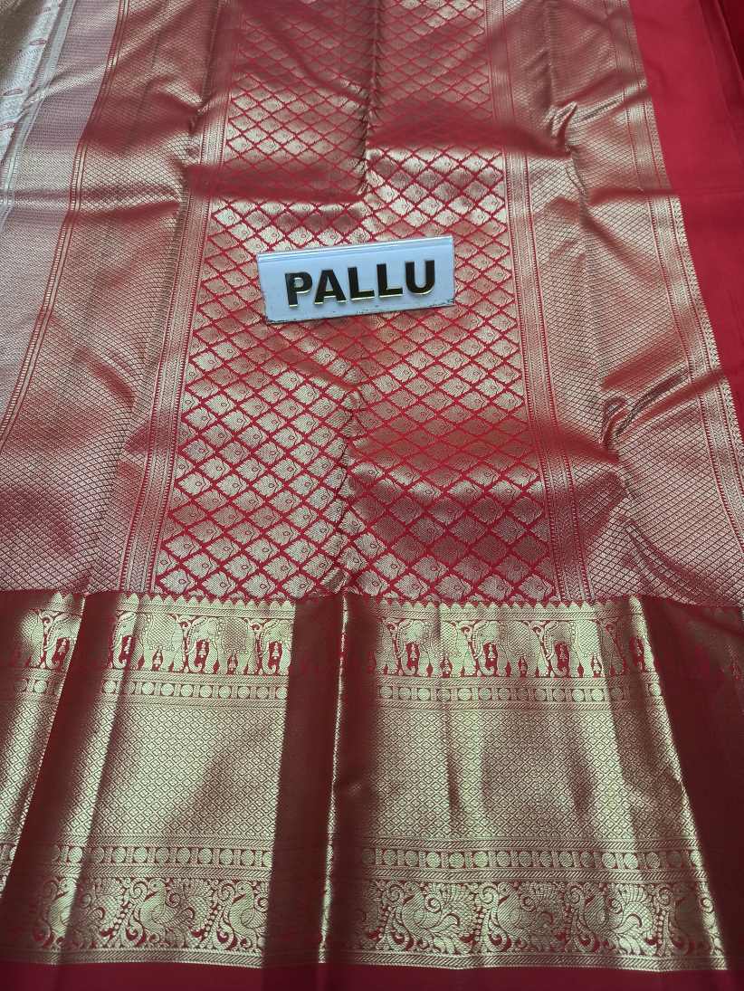 Pure Kanchipuram Silk Saree.