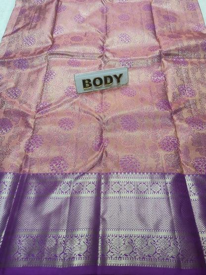 Pure Kanchipuram Silk Saree.