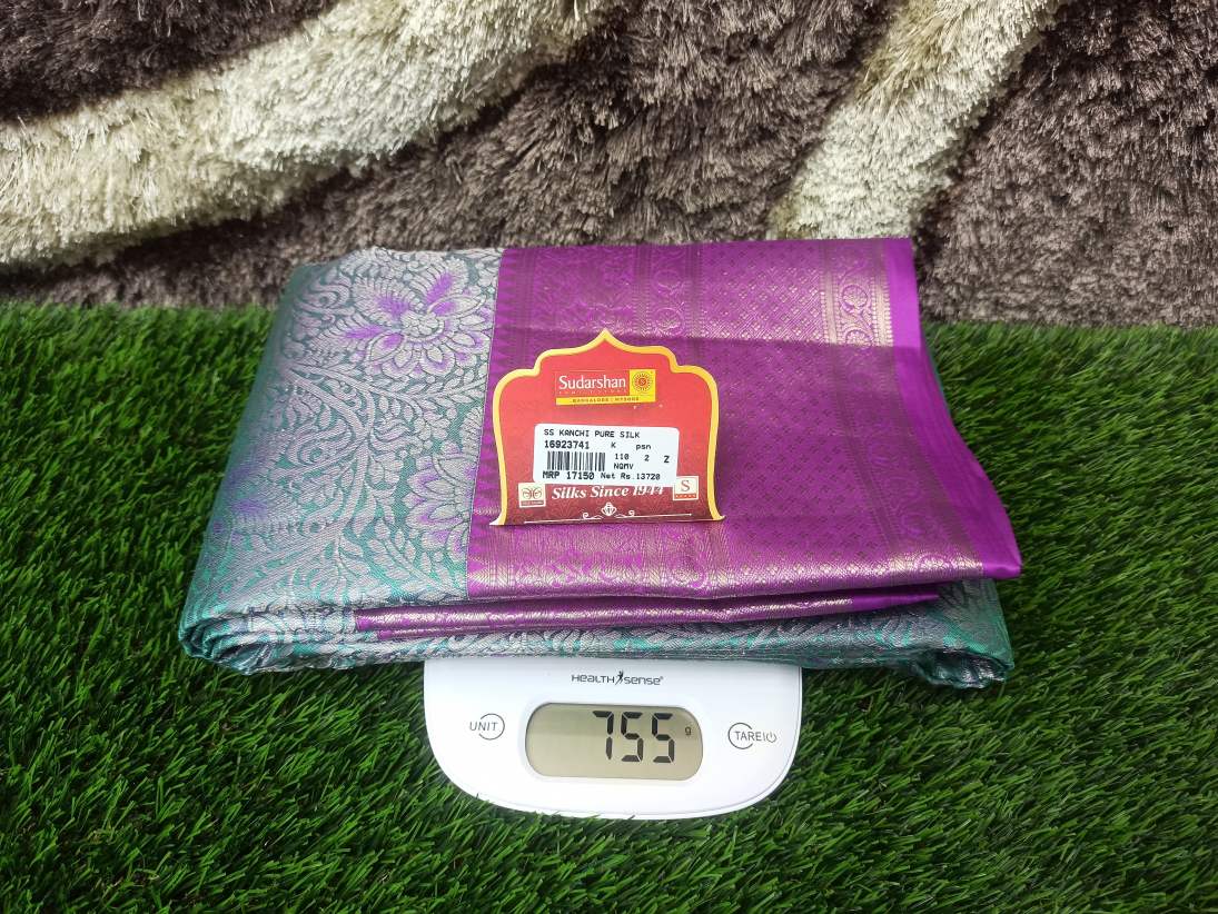 Pure Kanchipuram Silk Saree.