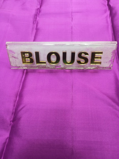 Pure Kanchipuram Silk Saree.