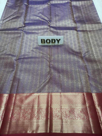 Pure Kanchipuram Silk Saree.