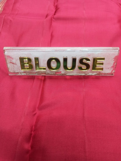 Pure Kanchipuram Silk Saree.