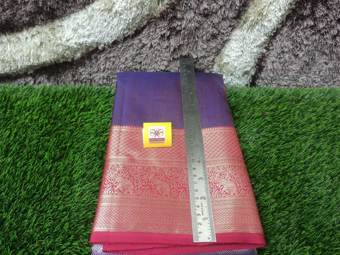Pure Kanchipuram Silk Saree.