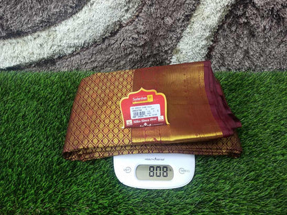 Pure Kanchipuram Silk Saree.
