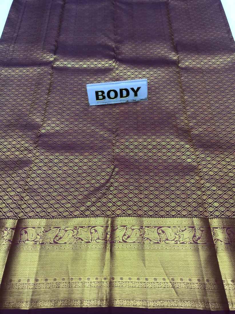 Pure Kanchipuram Silk Saree.