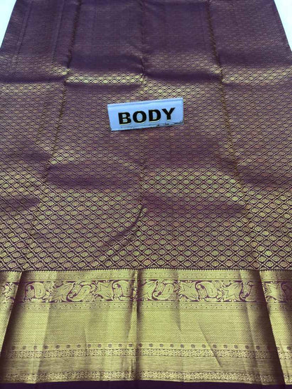 Pure Kanchipuram Silk Saree.