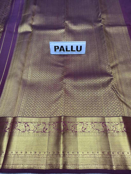 Pure Kanchipuram Silk Saree.