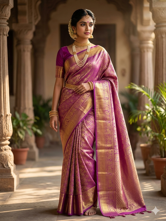 Pure Kanchipuram Silk Saree