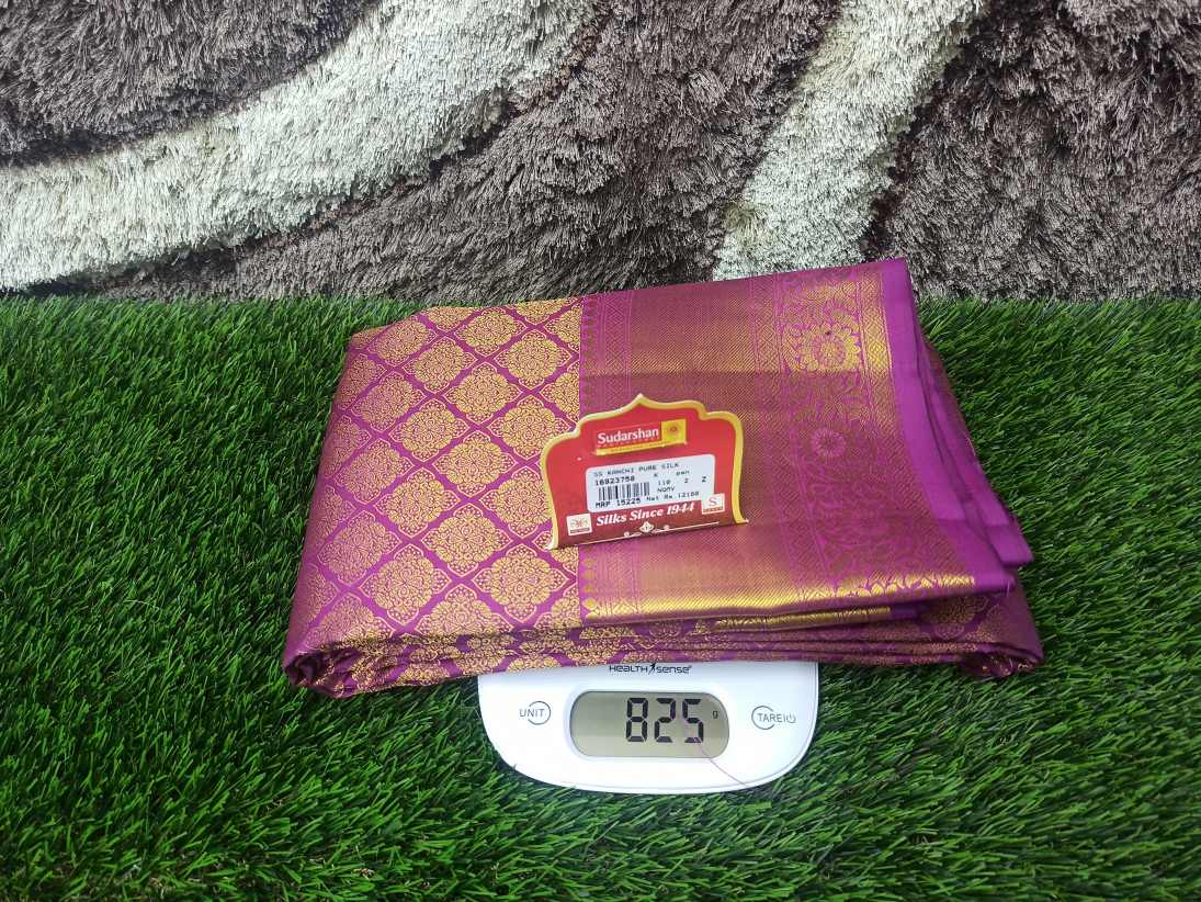 Pure Kanchipuram Silk Saree.