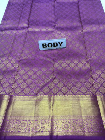 Pure Kanchipuram Silk Saree.