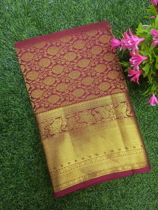 Pure Kanchipuram Silk Saree.