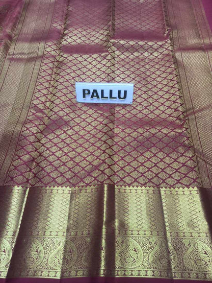 Pure Kanchipuram Silk Saree.