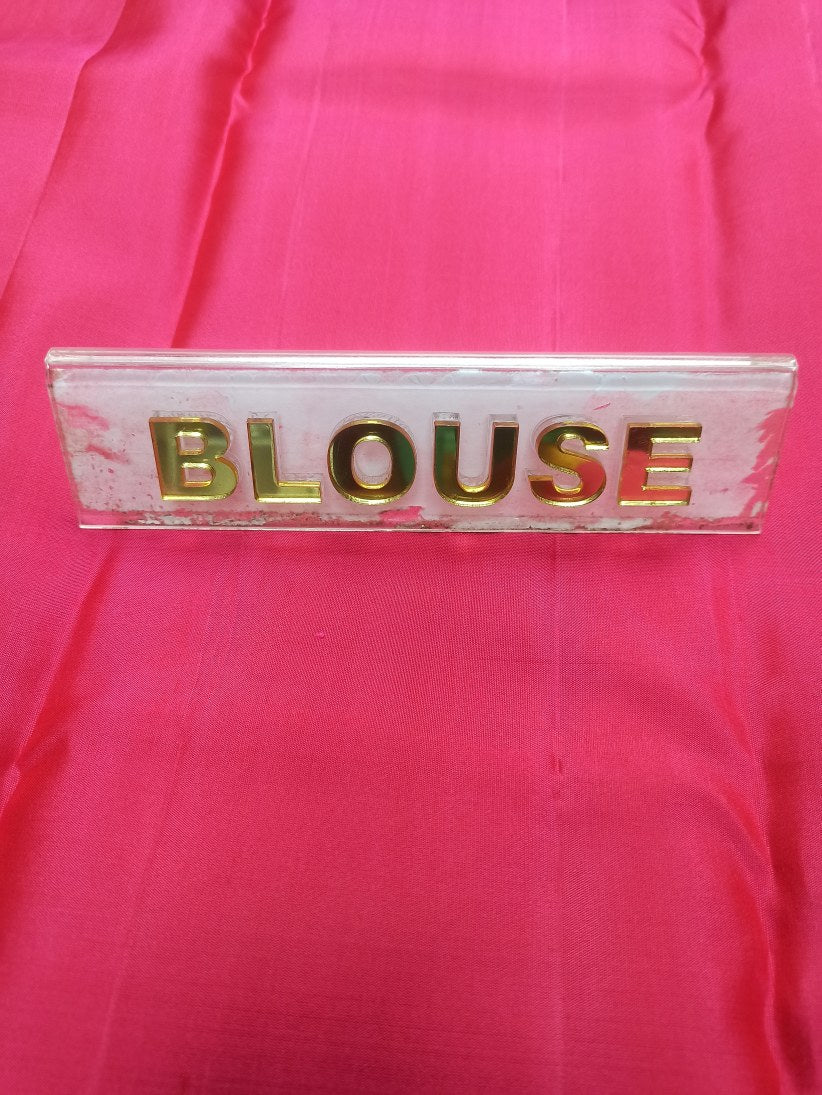 Pure Kanchipuram Silk Saree.