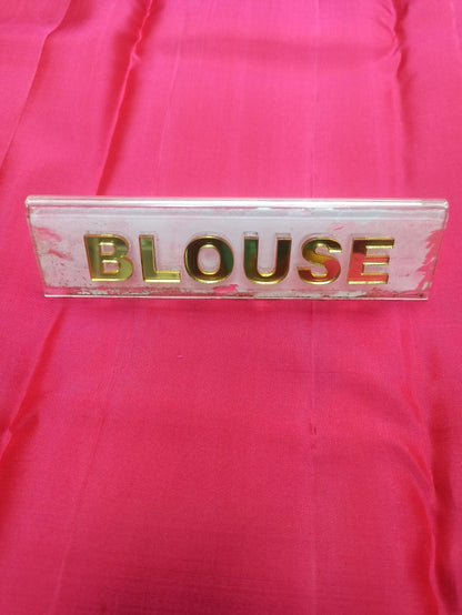 Pure Kanchipuram Silk Saree.