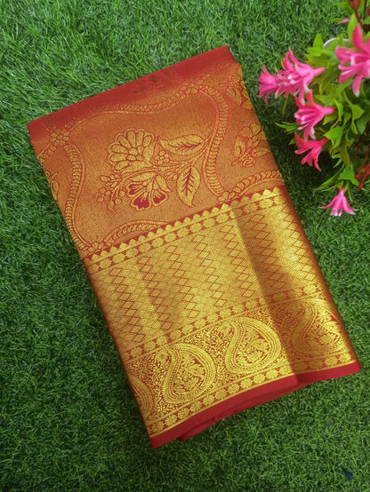 Pure Kanchipuram Silk Saree.