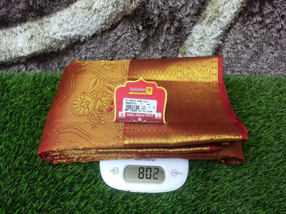 Pure Kanchipuram Silk Saree.