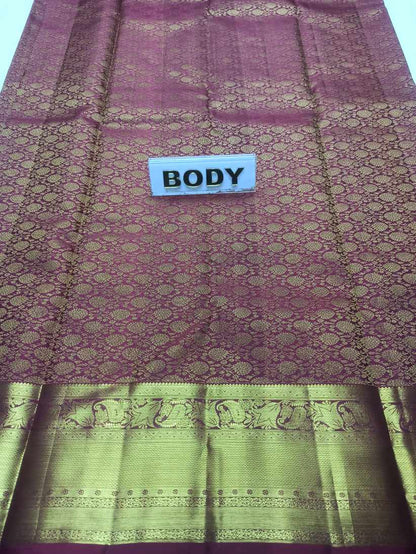 Pure Kanchipuram Silk Saree.