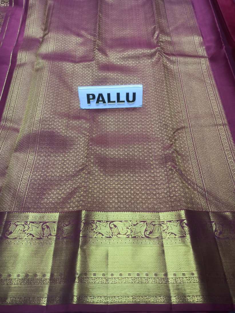 Pure Kanchipuram Silk Saree.