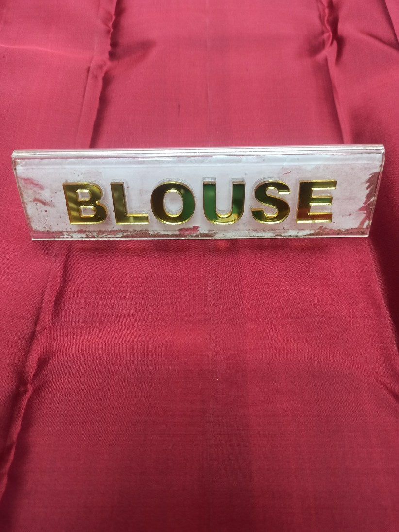 Pure Kanchipuram Silk Saree.