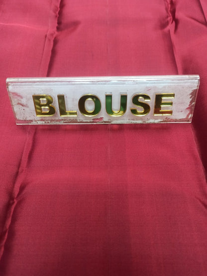 Pure Kanchipuram Silk Saree.