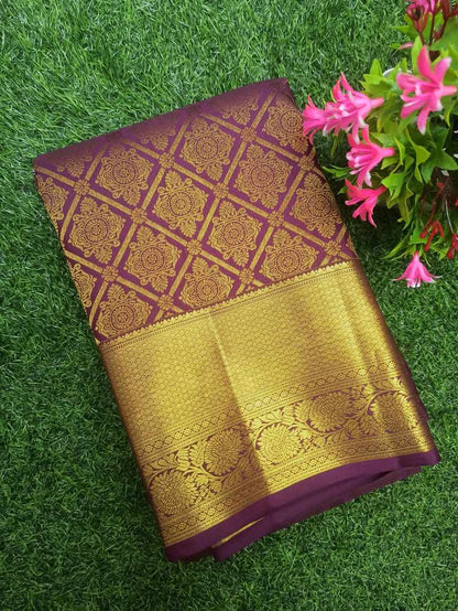 Pure Kanchipuram Silk Saree.
