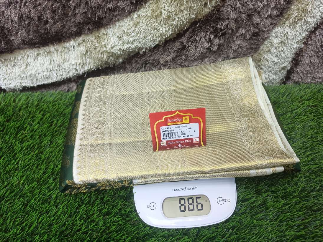 Pure Kanchipuram Silk Saree.