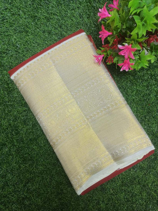 Pure Kanchipuram Silk Saree.