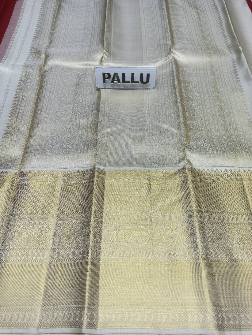 Pure Kanchipuram Silk Saree.