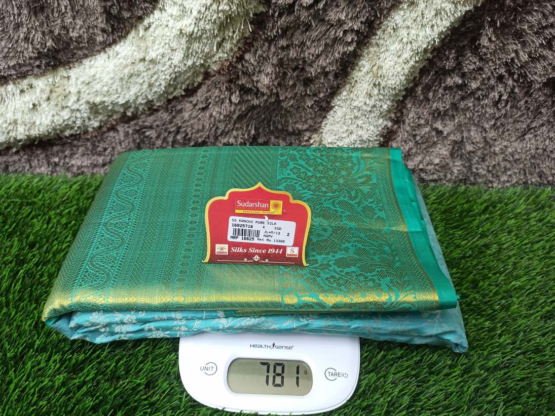 Pure Kanchipuram Silk Saree.