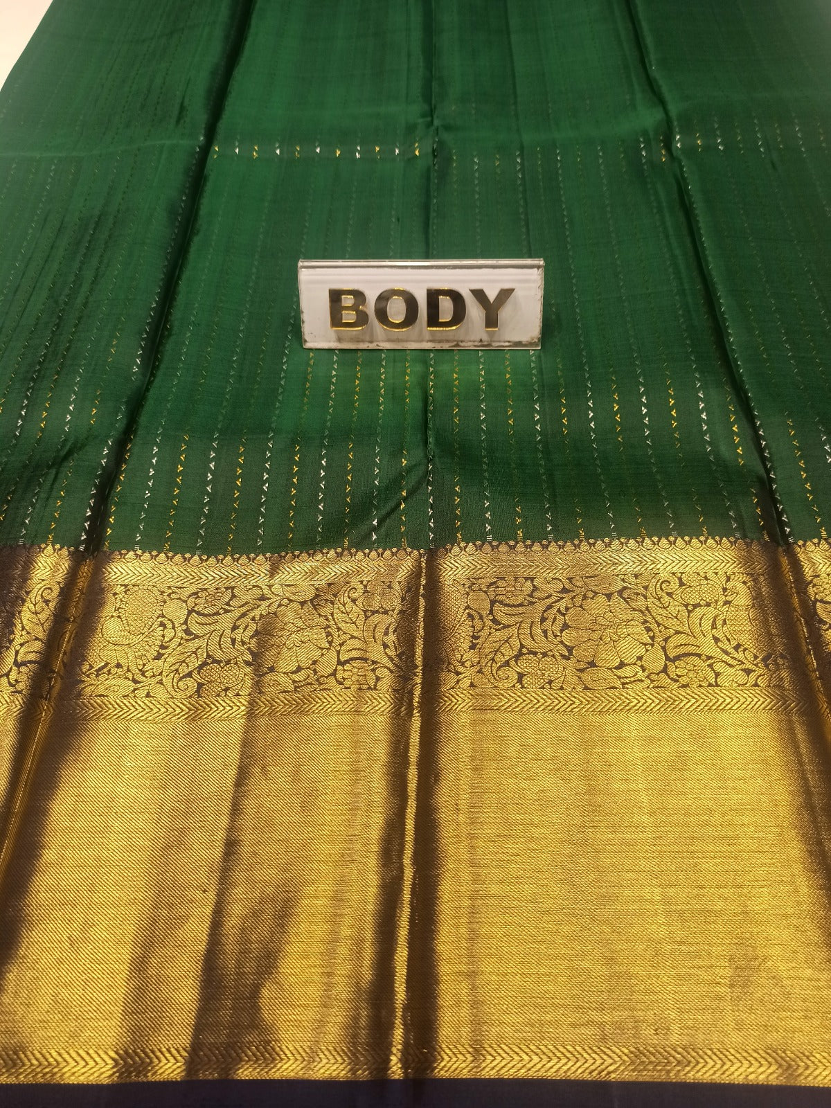 Pure Kanchipuram Silk Saree.