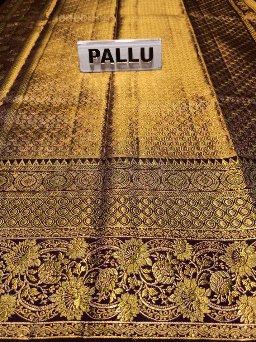 Pure Kanchipuram Silk Saree.