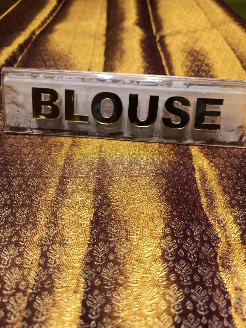 Pure Kanchipuram Silk Saree.