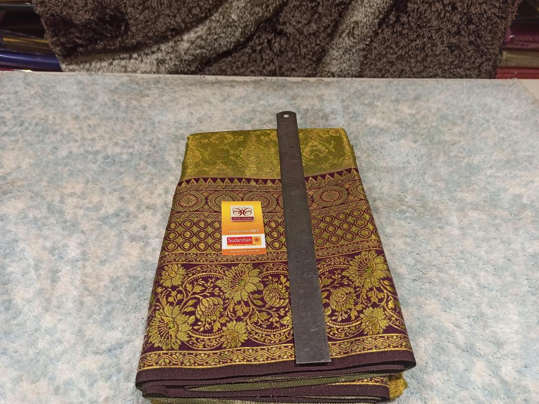 Pure Kanchipuram Silk Saree.