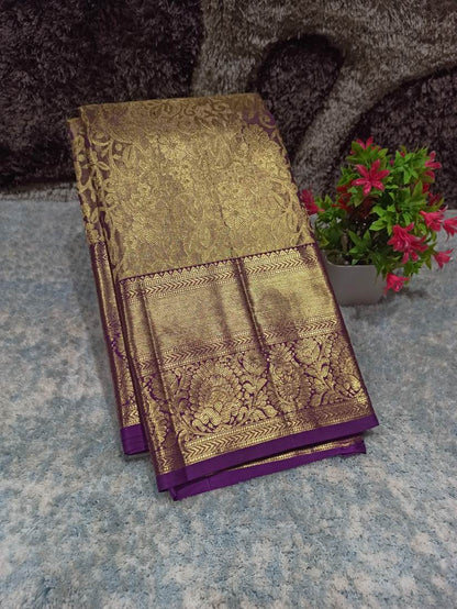 Pure Kanchipuram Silk Saree.