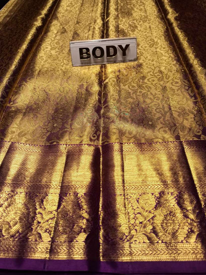 Pure Kanchipuram Silk Saree.