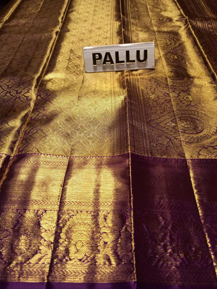 Pure Kanchipuram Silk Saree.