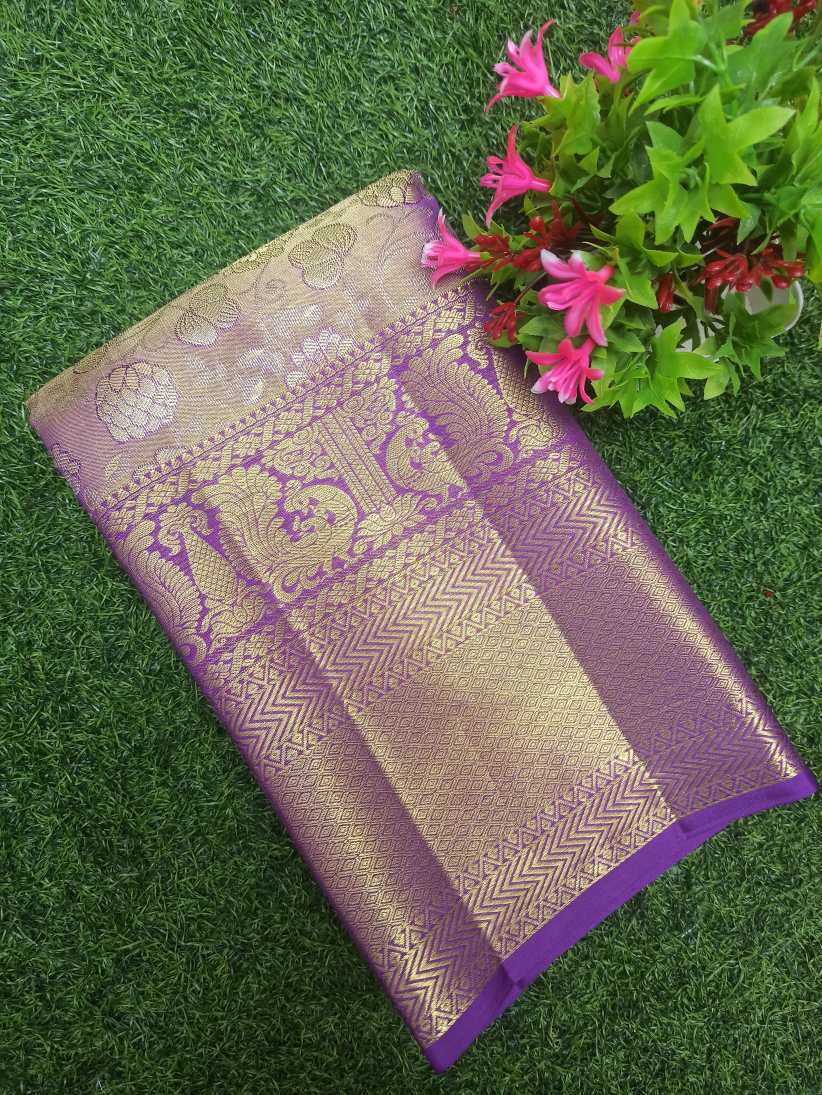 Pure Kanchipuram Silk Saree.