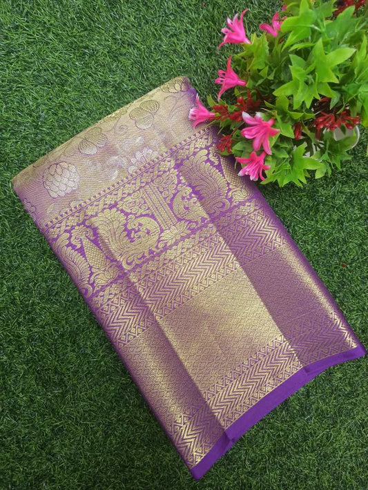 Pure Kanchipuram Silk Saree.