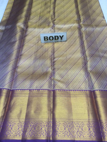 Pure Kanchipuram Silk Saree.