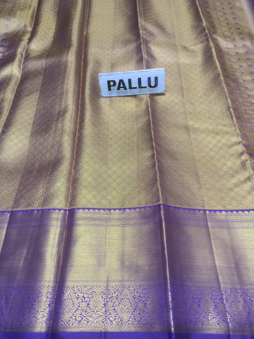 Pure Kanchipuram Silk Saree.