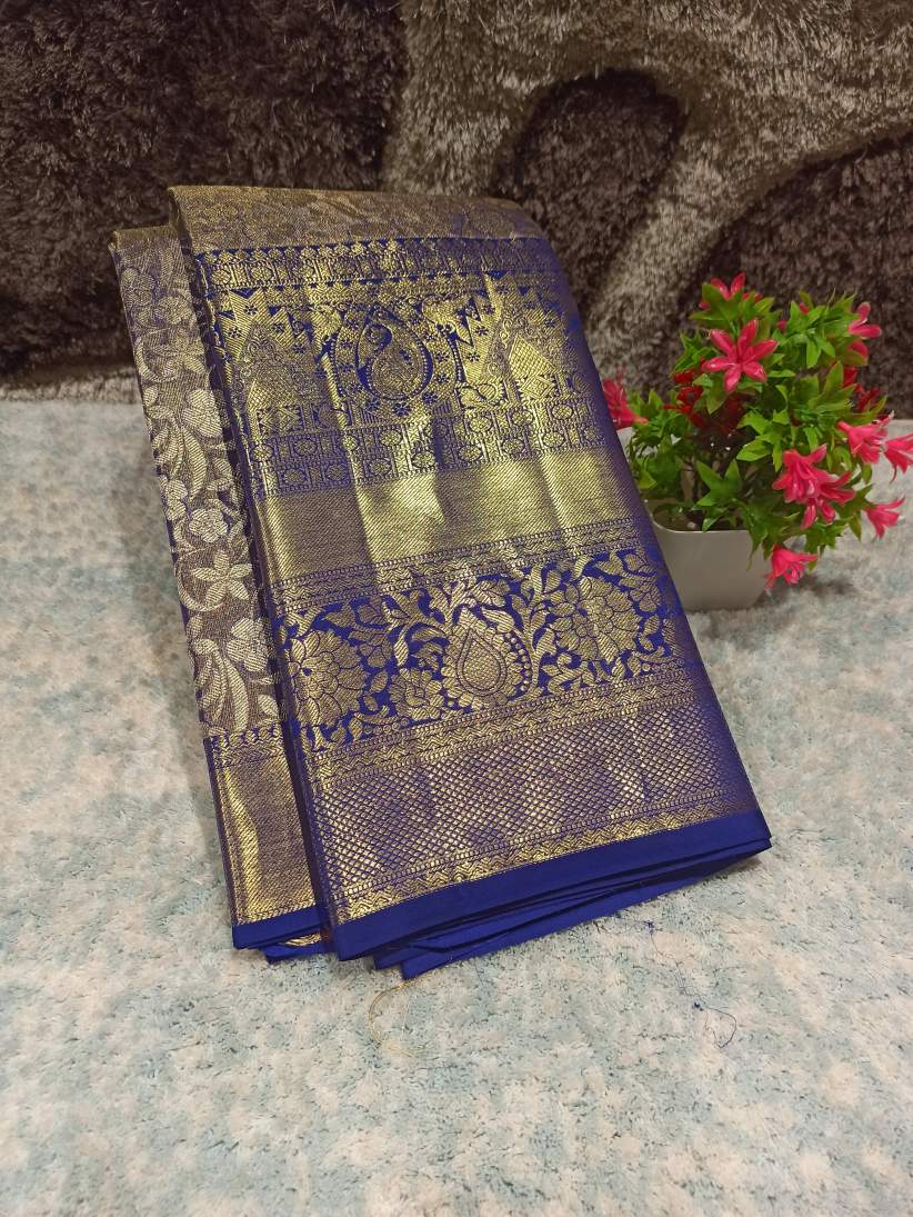 Pure Kanchipuram Silk Saree.