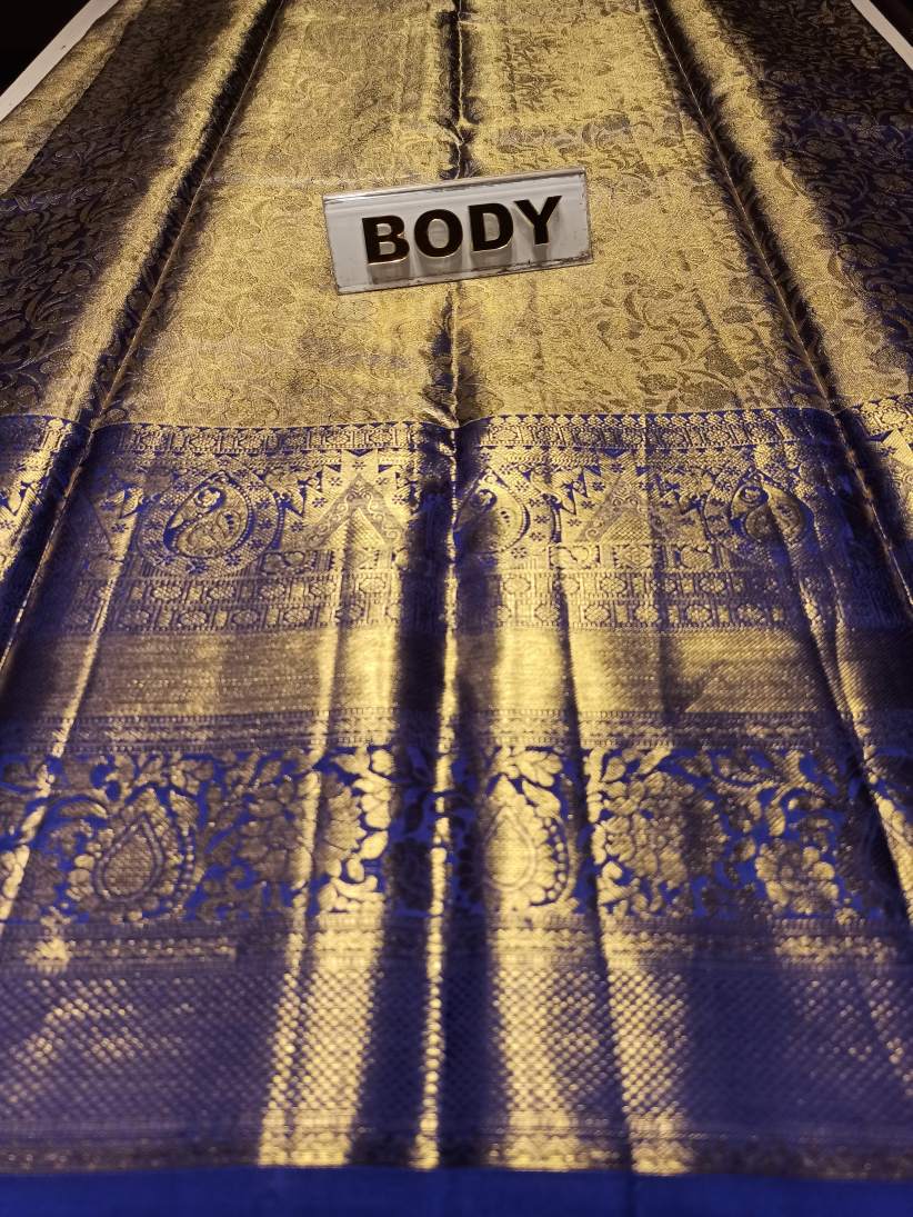 Pure Kanchipuram Silk Saree.