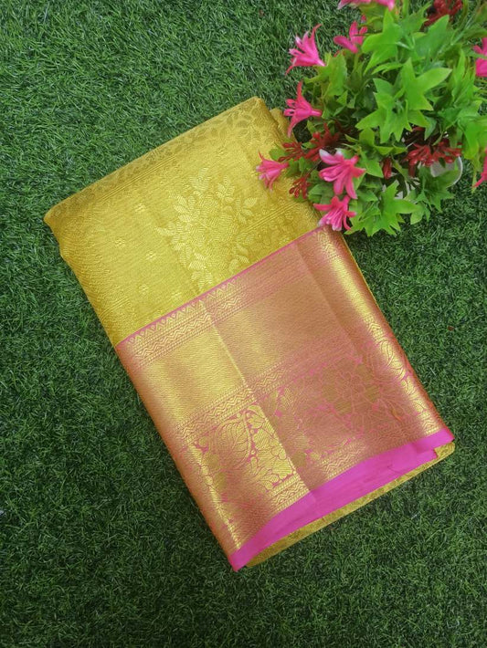 Pure Kanchipuram Silk Saree.