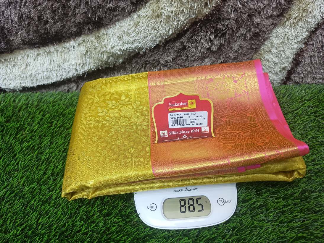 Pure Kanchipuram Silk Saree.