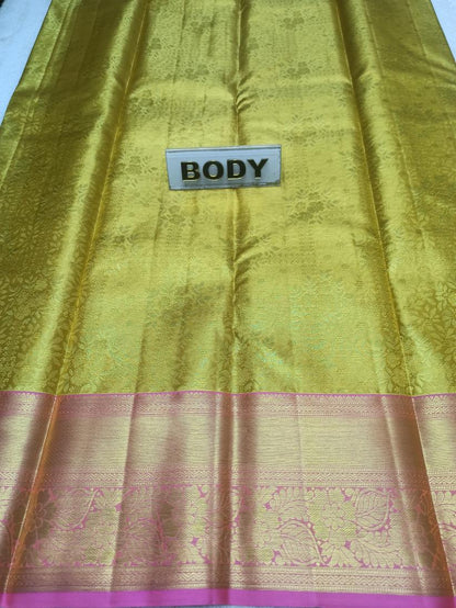 Pure Kanchipuram Silk Saree.