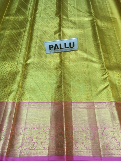 Pure Kanchipuram Silk Saree.