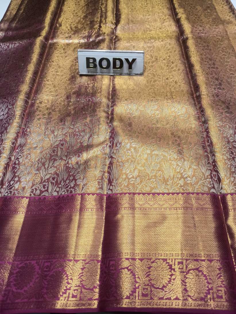 Pure Kanchipuram Silk Saree.