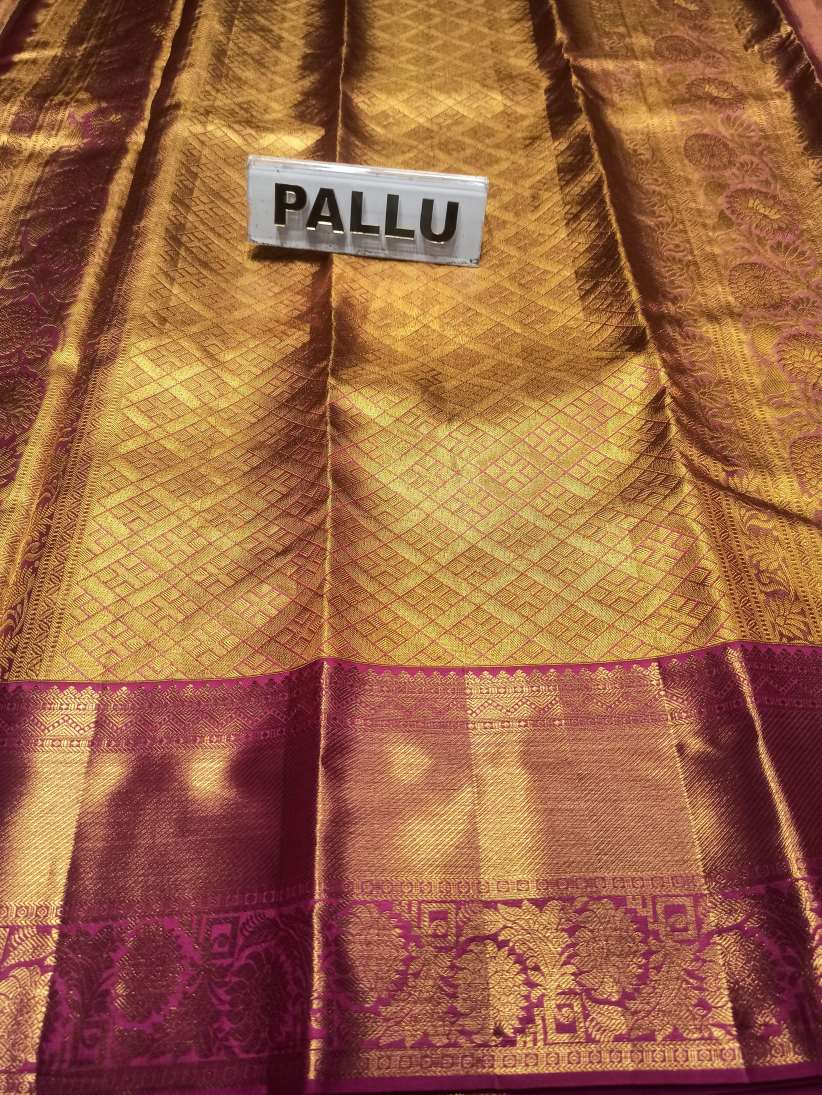 Pure Kanchipuram Silk Saree.